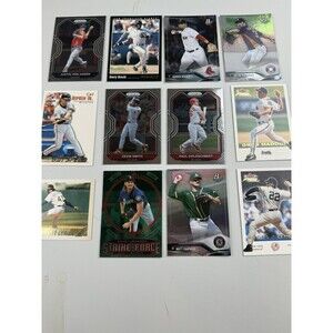 Clemens Johnson Maddux Ozzie Smith Verlander Bonds Chapman Ripken 12 Card Lot NM